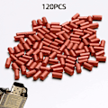 Miniatyrbilde 2 av 5: Lighter Flint Stone, 120PCS Lighter Flints Replacement Red Universal Lighter Flints for Petrol Gas Fluid Lighter