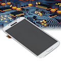 Miniatyrbillede 1 af 8: Skærmudskiftning LCD-skærm Touch Digitizer-samling til Samsung Galaxy S4 Hvid