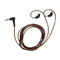 Miniatyrbilde 1 av 5: Oppgraderingskabel for øretelefoner 2-pin 0,78 mm kontakt 3,5 mm plugg erstatningskabel for ørepropper AS10 AS06 AS10 ZST ZS3AS10 AS06