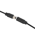 Miniatyrbild 1 av 3: USB 4-stifts spelkontrollkabel ersättningskabel avbrott adapter för Xbox 360 (svart)