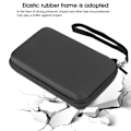 Miniatyrbilde 6 av 8: 2 stk Bærbar Oppbevaringsveske Transportveske EVA Beskyttende Hardveske for NDSILL/Nintendo 3DSXL Svart