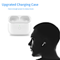 Miniatyrbillede 8 af 8: Trådløs opladningsetui til øretelefoner understøtter kablet trådløs opladning Bluetooth-øretelefoner opladningsetui til IOS Earbuds Pro A003P