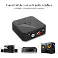 Pikkukuva 4 / 8: Bluetooth 5.0 vastaanotinlähetin 2-in-1 auto 3.5AUX puhelin langaton sovitin NFC:lle