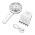 Miniatyrbild 3 av 7: USB-laddningsbar Minifläkt, Bärbar Uppladdningsbar Fläkt med 23 Timmars Batteritid, Batteridriven Personlig Fläkt för Hem, Kontor &amp; Resor