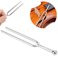 Pikkukuva 1 / 8: 440Hz viritysvilkku A-sävel, ruostumaton teräs, musiikki-instrumentti kitaralle, viululle, hopea