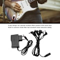 Miniatyrbild 6 av 8: Gitarr Effekt Pedal Strömförsörjningsadapter 6 Vägs Daisy Chain Kabel EU-kontakt 100-240V