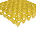 Miniatyrbilde 4 av 8: 5PCS Plast Egg Flats 30 Cell Egg Kasser Holder Brett for Oppbevaring Transport Hjem Gård Tilbehør Gul