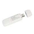 Pikkukuva 5 / 5: 4G LTE USB WiFi -modeemi SIM-korttipaikalla, nopea avattava kannettava 4G-reititin, matkakäyttöön tarkoitettu hotspot, maailmanlaajuinen, yleismallinen, valkoinen