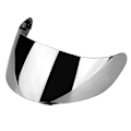 Pikkukuva 2 / 2: Moottoripyörän tuulilasikypärän linssi Visor Shield Full Face Fit For AGV K1 K3 SV K5 K5‑S Hopeoitu