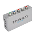 Miniatyrbilde 2 av 5: YPbPr til AV-konverter 1080P60 YPbPr videoopptak YPbPr til CVBS komponent videokonverteradapter med L/R-lyd