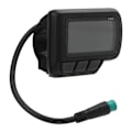 Pikkukuva 4 / 5: Sähköpyörän EN06 LCD-näyttömittari USB-liitännällä ja nopeusmittarilla