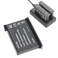Miniatyrbillede 1 af 8: Fuld dekodet kamerabatteri til One X2 sportskamera erstatningsbatteri til videokamera