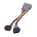 Miniatyrbilde 8 av 8: Bilstereo Radio Sele Adapter ISO Ledningsnett Kontakt Adapter Erstatning for Civic Accord Jazz CRV Odyssey Insight