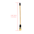 Miniatyrbillede 1 af 2: Golden SMA Han Flexible Fjederantenne VHF til Yaesu VX-3R, VX-800, FT-250R, VX-8R, VX-150, FT-60R, VX-160, VX-180 Modeller