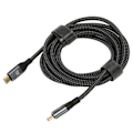 Miniatyrbild 1 av 5: USB C till USB C-kabel PD3.1 240W Snabbladdning 6,6ft 480Mbps E Mark2.0 Chip Universell Hane till Hane USB C Förlängningskabel