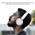 Miniatyrbilde 8 av 8: 08S Hodetelefon Bluetooth 5.0 HiFi Foldbar Teleskopisk Sports Dataspill Hodetelefon Hvit
