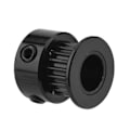 Miniatyrbillede 5 af 5: 5 stk. 6 mm bredde 2GT aluminium timing remskive gear 20 tænder til 3D-printer (8 mm boring)
