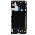 Miniatyrbillede 8 af 8: LCD-skærmskærm Digitizer-samling med fingeraftrykssensor til Galaxy A70-serie skærmsamling