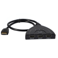 Miniatyrbilde 4 av 5: Svart 3-porters HDMI Multi Display Auto Switch Hub Box Splitter 1080P HD TV-adapter