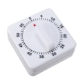 Miniatyrbild 2 av 8: Visuell Matlagnings Timer, Högljudd Mekanisk Kökstimer Utan Batterier, Enkel Enfärgad Design För Matlagning, Bakning, Tidshantering