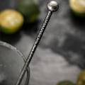 Miniatyrbild 5 av 8: Rostfri sked med funktionellt vridgrepp, diskmaskinssäkra cocktailredskap i rostfritt stål för mjölkkaffe