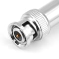 Miniatyrbillede 3 af 5: 10 stk. fjederende BNC-han-stikadapter med skrue til koaksial RG59 CCTV-kamera