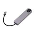 Miniatyrbild 6 av 7: Hub 5 i 1 USB C Multiport Snabb Enkel Laddning 4K Högupplöst Multimediagränssnitt Gränssnitt Hub Kortläsare