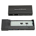 Miniatyrbilde 5 av 5: M.2 SSD-kabinett Multifunksjon USB3.2 Gen2 PCI Solid State Drive-kabinett for NVMe SATA for Windows for Linux for OS X