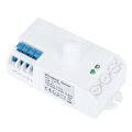 Miniatyrbilde 2 av 5: 5,8 GHz intelligent kroppsinduksjon bryter mikrobølge radarsensor bryter DC 12-24V