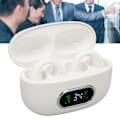 Miniatyrbillede 1 af 8: Bluetooth Oversættelses-øretelefon 144 Sprog Stereo Clip-On Oversættelses-øretelefoner med Opladningsetui til Android til IOS Hvid