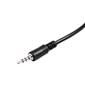 Miniatyrbillede 1 af 5: Konverteradapterkabel 3,5 mm han-lyd AUX-stik til USB 2.0 type A hun OTG