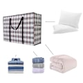 Miniatyrbild 4 av 5: Packning bagage väska bärbar täcke kläder förvaringsväska