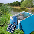 Miniatyrbild 4 av 7: Aquatic Serenity, Andoer Solarluftpump Kit för Liten Damm, Flexibel Slanglängd Säkerställer Optimal Placering, Enkel Installation Solcellsdriven Syresättare