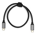 Miniatyrbillede 2 af 8: USB 3.1 dobbelthoved 100W USB C til USB Type C han-kabel USBC PD 5A hurtigopladerledning 0,5m