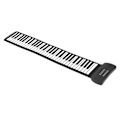 Miniatyrbillede 2 af 5: 61 Tangenter Hånd Rul Piano Bærbart 4D Stereo Surround Sound Roll Up Keyboard Piano til Alle Aldre