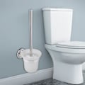 Miniatyrbillede 5 af 5: Vægmonteret toiletbørste i rustfrit stål med holder