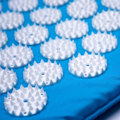 Miniatyrbild 5 av 8: Akupressurmatta med Memory Foam, Portabel Högkvalitativ Tyg för Förbättrad Kroppscirkulation och Hemmabaserad Självläkning, Himmelsblå