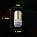 Miniatyrbild 2 av 5: 10 st T11 T4W Ba9S H6W 1895 3030 1W 1 Smd 1 LED Rv Bil Bakre Sido Markör Inre Indikator Vinkel Ljus LED Lampa 12V Dc Blå