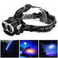 Miniatyrbillede 5 af 5: USB-opladelig bærbar pandelampe LED-pandelampe lommelygte til cykling
