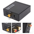 Miniatyrbild 2 av 5: 3,5 mm ljudadapter digital optisk koaxial till analog RCA L R-omvandlare för professionell ljudväxling i hemmet (värd USB-kabel optisk kabel ljud