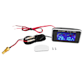 Miniatyrbillede 1 af 5: 2 stk. 12V/24V/36V LCD-skærm voltmeter til bil   10mm vandtermometer sensor