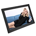 Miniatyrbild 5 av 5: Digital fotoram 10,1 tum HD IPS pekskärm automatisk roterande stöd app delning WiFi smart fotoram 100-240V