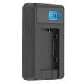 Miniatyrbild 8 av 10: BP-808 Batteriladdare Mini USB-laddning med LCD-skärm för Canon BP-827/809/819