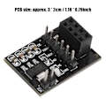 Miniatyrbild 1 av 4: 10PCS 3.3V 8Pin NRF24L01+ Trådlös Modul Pinboard Socket Adapter Modul Board