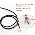 Miniatyrbild 5 av 7: Gamer's Dream-kabel, Ersättning för Arctis-serien, Stöder HiFi-ljud med Guldpläterad Kontakt, Trasselfri Design för Enkel Användning, 2
