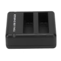 Miniatyrbillede 2 af 5: Til AHDBT401 Batteri Dobbelt Oplader Bærbar Sikker 1600mAh Batteri og 2 Slots USB Oplader