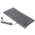 Miniatyrbild 5 av 5: Ultratunn USB-kabelansluten tangentbord optisk mus-set-kombination för PC-bärbar dator