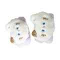 Miniatyrbillede 1 af 8: 2 stk. ansigtsvask armbånd absorberende mikrofiber håndledsvask håndklæde bånd forhindrer væsker i at spilde ned ad armen lilla kat