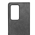 Pikkukuva 4 / 8: Samsung Galaxy Z Fold 2 -puhelimen nahkainen suojakotelo, suojaava kotelo, putoamissuoja (musta)
