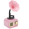 Pikkukuva 4 / 5: Kannettava gramofoni Vintage Retro Bluetooth-kaiutin Kaiutinlaatikko Varusteet Lisävarusteet